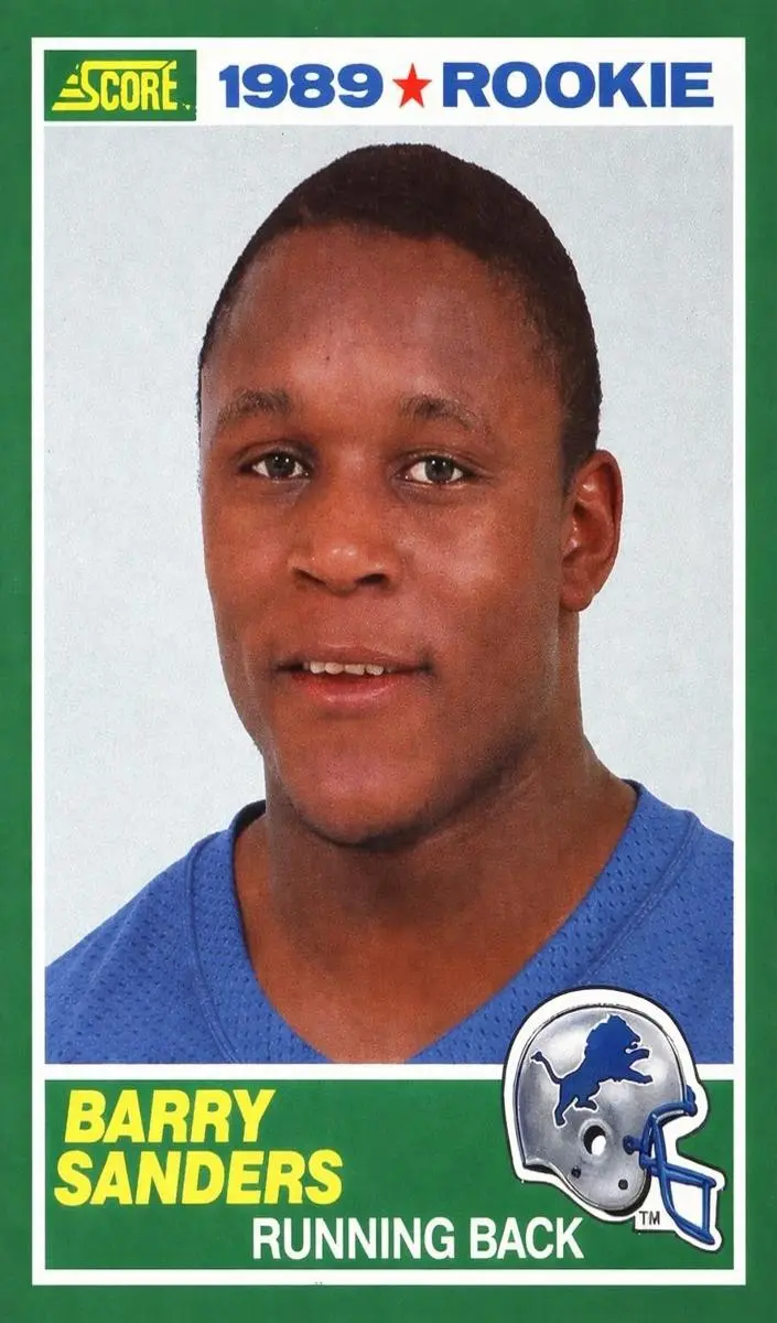 1989 Score Barry Sanders #257