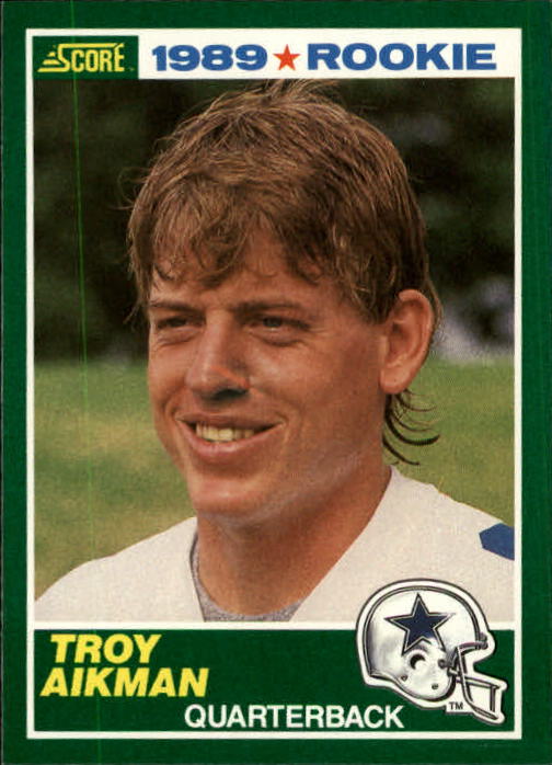 1989 Score Troy Aikman