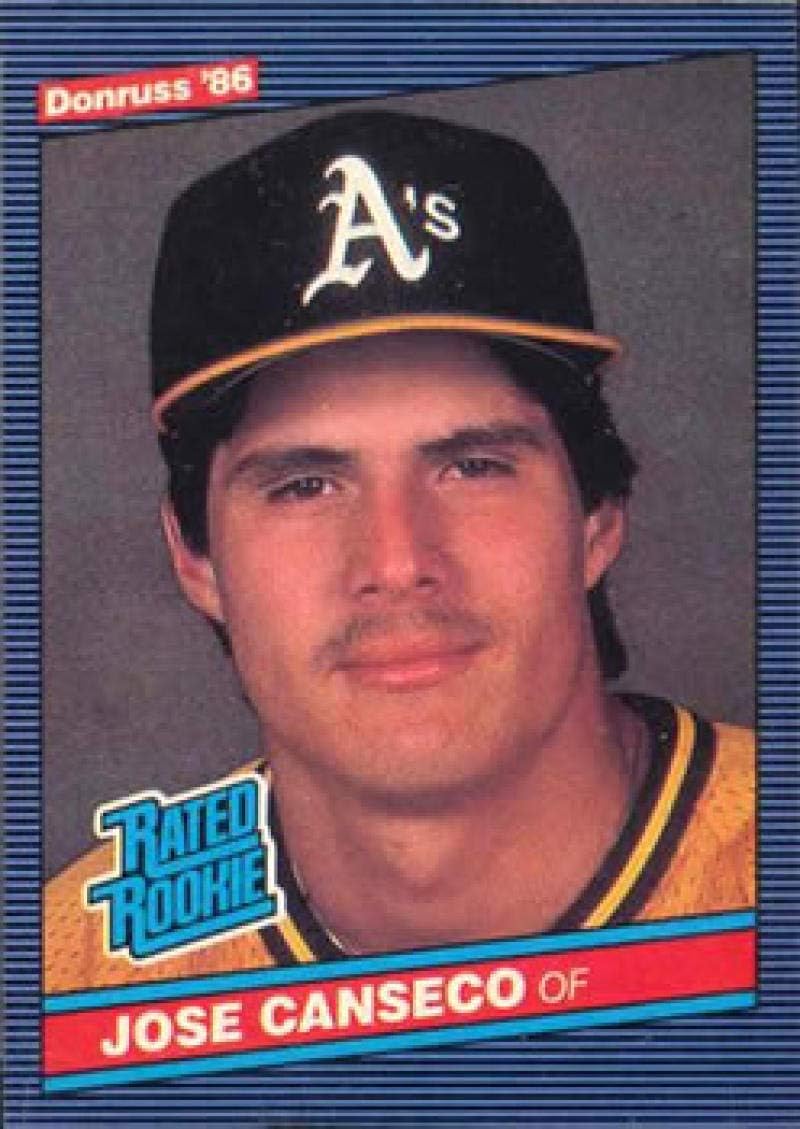 1986 Donruss Jose Canseco