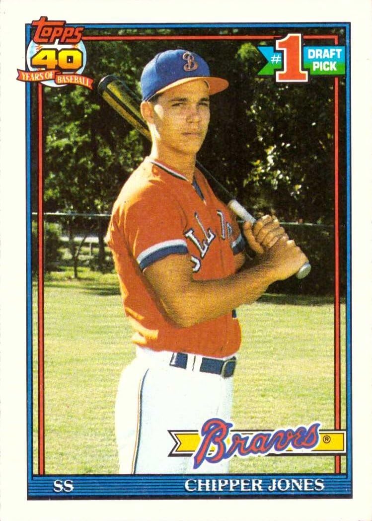 1991 Topps Chipper Jones