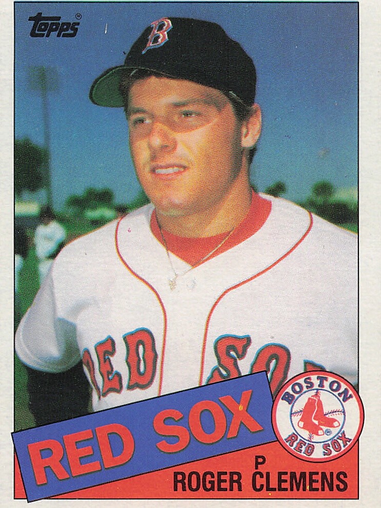 1985 Topps Roger Clemens