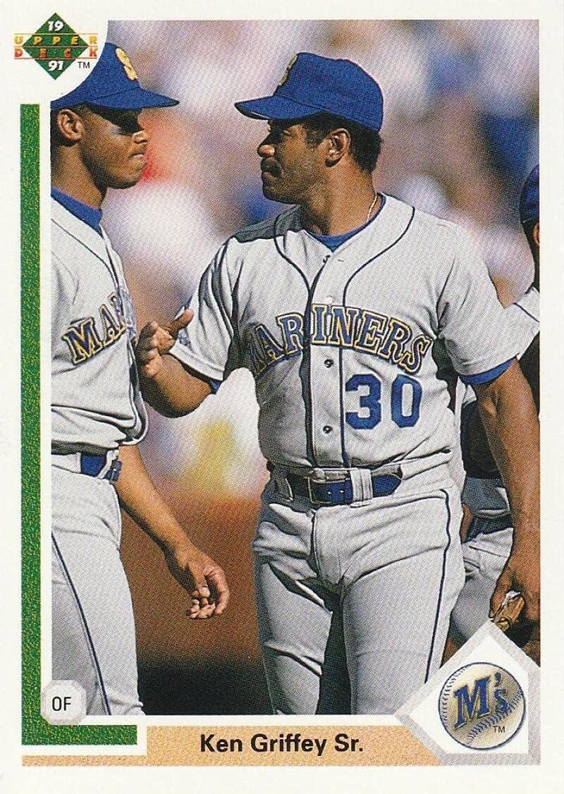 1991 Upper Deck Ken Griffey Sr. & Jr.