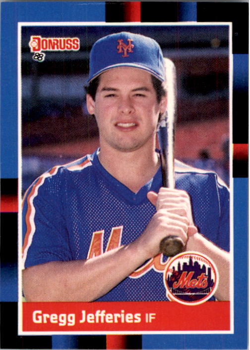 1988 Donruss Gregg Jefferies