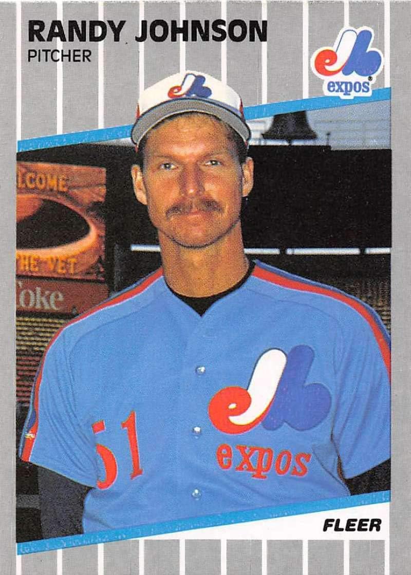 1989 Fleer Randy Johnson