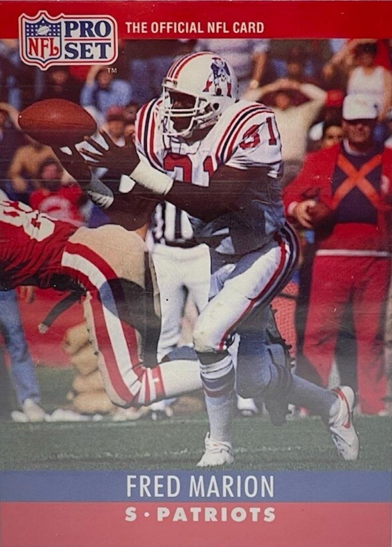 1990 Pro Set Fred Marion