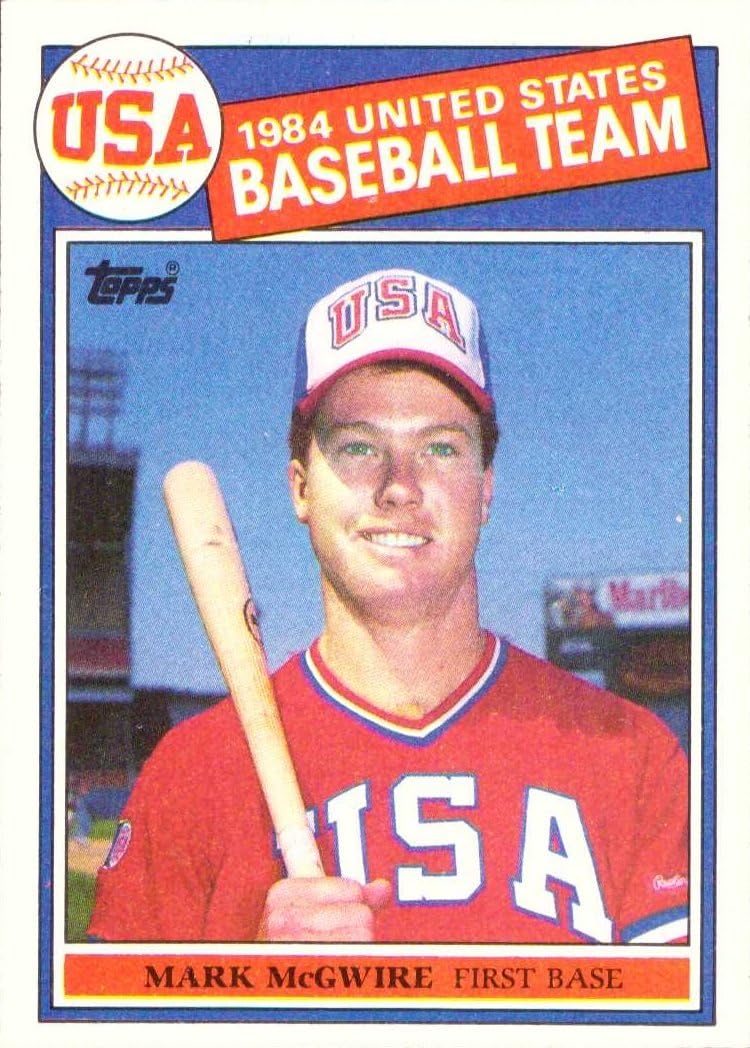 1985 Topps Mark McGwire