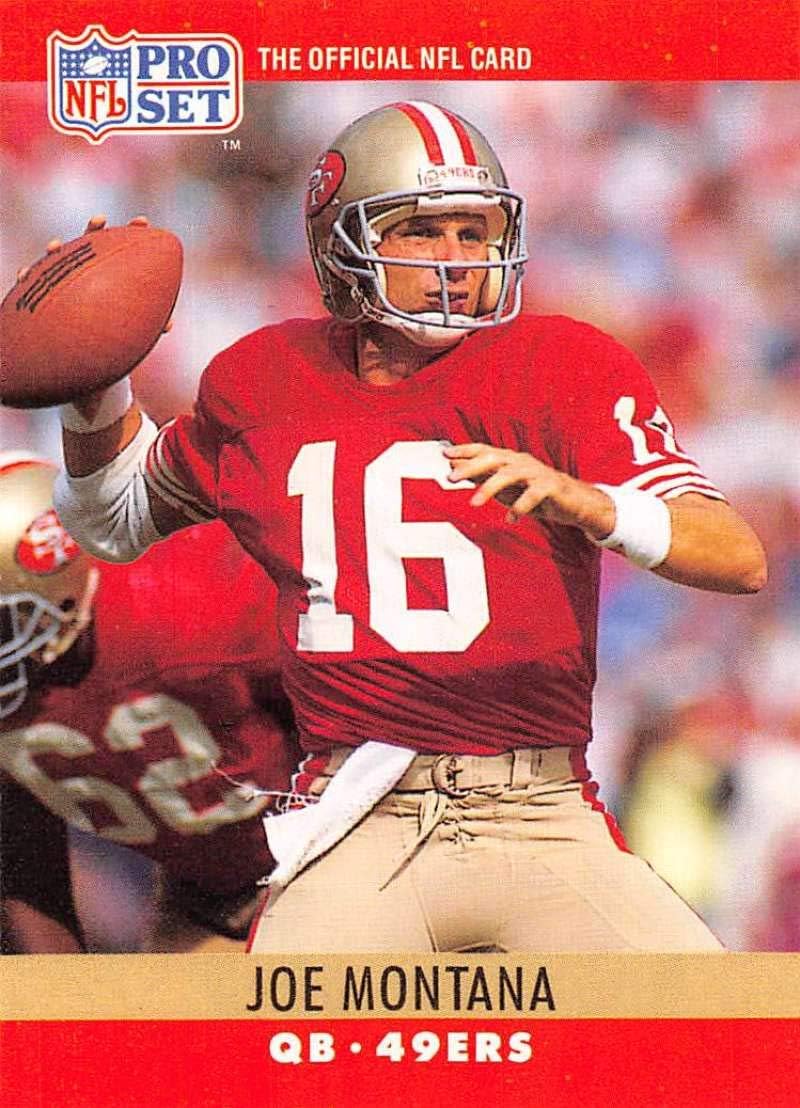 1990 Pro Set Joe Montana