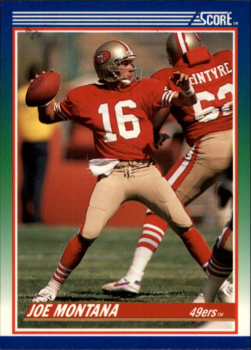 1990 Score Joe Montana