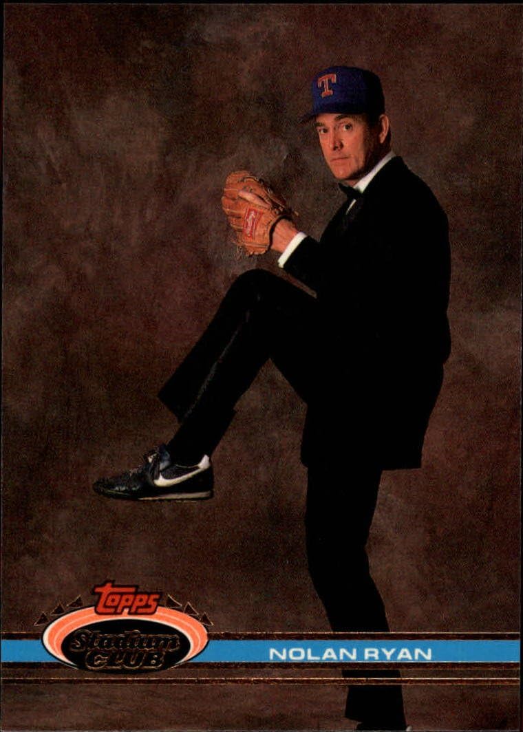 1991 Stadium Club Nolan Ryan