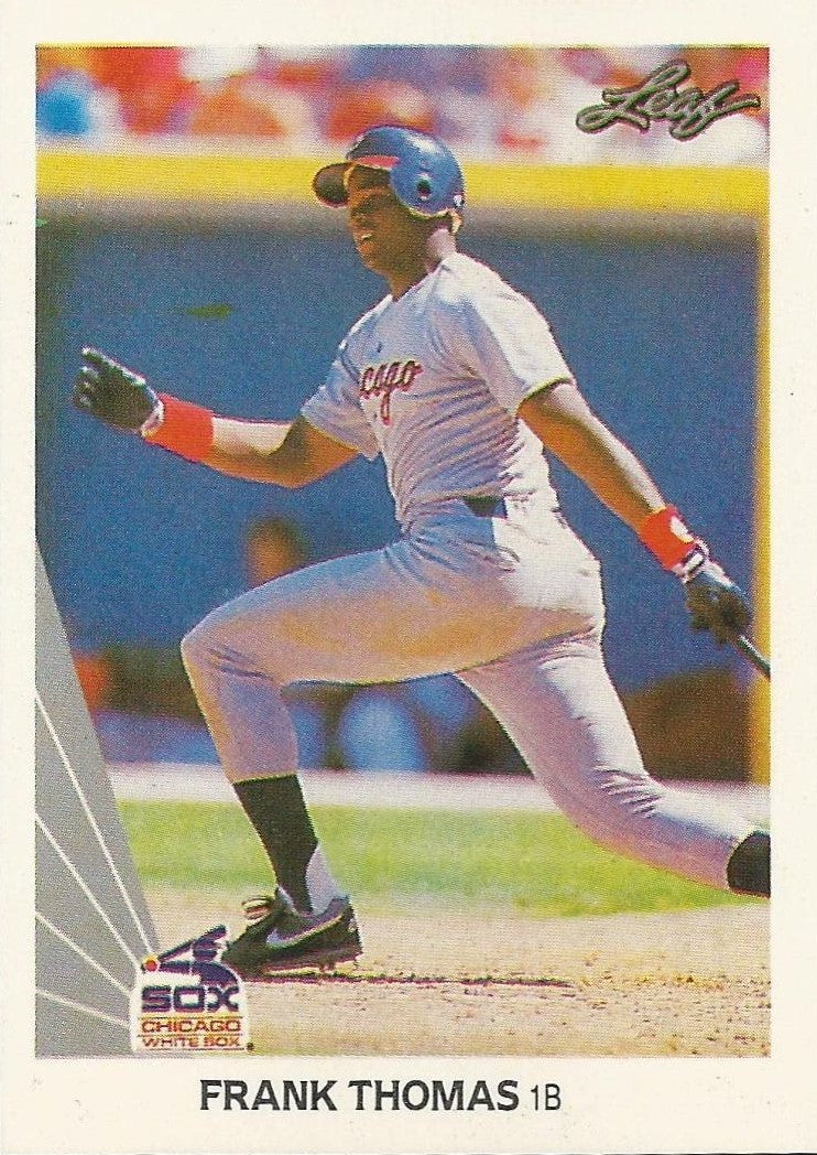1990 Leaf Frank Thomas #300