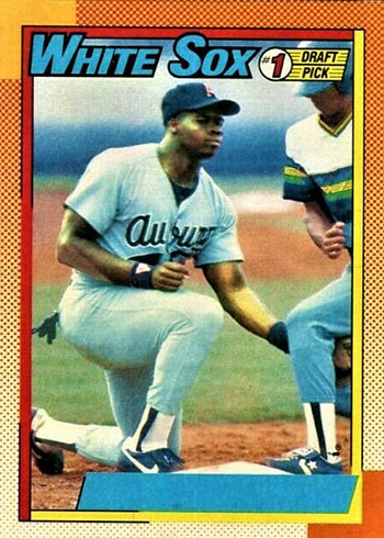 1990 Topps Frank Thomas #414 (No Name on Front)